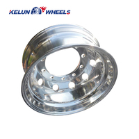 Jantes de camion 22.5*8.25/11.75/9j vente directe d'usine de haute qualité 6*170/6*222.5/10*285.75 roues en alliage d'aluminium 22.5