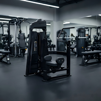 Machine de rotation du torse assise professionnelle à charge par poulie pour l'entraînement des abdominaux, de la taille et des obliques