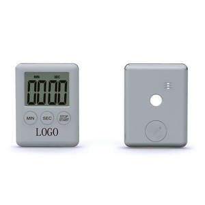 Minuteur de cuisine numérique LCD simple et écologique <span class=keywords><strong>en</strong></span> plastique, avec aimant puissant pour réfrigérateur - Product Image 3