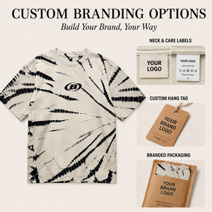 T-<span class=keywords><strong>shirt</strong></span> tie-dye noir et blanc personnalisé pour homme, tee-<span class=keywords><strong>shirt</strong></span> streetwear oversize, t-<span class=keywords><strong>shirt</strong></span> en coton à teinture spirale, fabricant OEM ODM, marque privée - Product Image 4