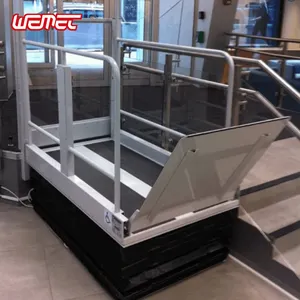 Wemet Novo tipo tesoura hidráulica de elevação de plataforma plataforma elevador de cadeira de rodas para venda