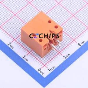 KF2EDGEVM-3.5-2*2P Plug-in Terminal Block Through hole,P=3.5mm Connector Board-to-Board / Socket Closed Screw Fixing 2x2P 3.5mm - Product Image 2