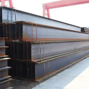 Q235B Q345B ile ASTM A36 A992 H kiriş kanal çelik sıcak haddelenmiş kaynak galvanizli H yapısı çelik sınıf Q235 h-kirişler ürün