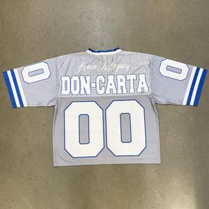 Bóng Đá Jersey <span class=keywords><strong>T</strong></span>ùy Chỉnh Chấ<span class=keywords><strong>t</strong></span> Lượng Cao Người Đàn Ông Boxy <span class=keywords><strong>T</strong></span> Áo Sơ Mi Màn Hình Printjersey Bán Buôn Lưới Bóng Đá Jersey - Product Image 5