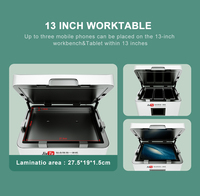 Machine de laminage sous vide tout-en-un avec écran LCD de 13 pouces, éliminateur de bulles pour écran de téléphone portable