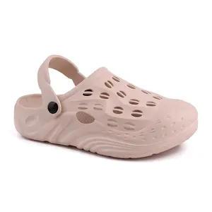 Olicom yeni tasarım yaz takunya moda rahat hafif kalın taban sandalet erkekler için plaj Sandal bahçe ayakkabısı takunya