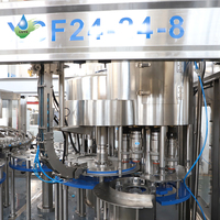 Machine de remplissage d'eau automatique pour petites entreprises, pour le remplissage de petites bouteilles en plastique, machine de remplissage de bouteilles, petite taille