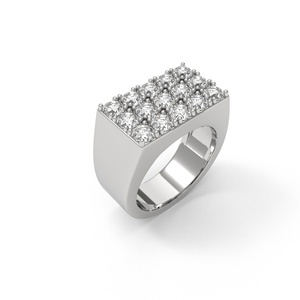 Custom Jewelry Lab-grown Diamond Vvs2 Igi Certified Wedding Engagement <b>Ring</b> 18k Gold Bridal <b>Ring</b> <b>for</b> <b>Man</b> - Product Image 1