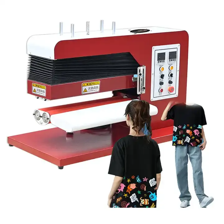 Technical 360 Degree DTF Heat Transfer Printing Machines Tshirts Hot Digital Roller Heat Press Machine