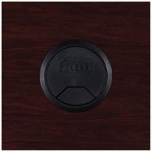 Alera VA256024MY Mueble de oficina de la serie Mahogany Valencia, modelo Credenza Shell, 59 1/8 pulgadas de ancho x 23 5/8 pulgadas de profundidad x 29 5/8 pulgadas de alto - Product Image 4