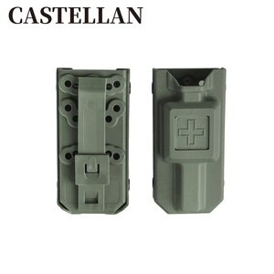 Porte-tourniquet tactique rigide, pochette Molle, étui de rangement médical pour traumatismes, trousse de premiers secours, EMT, IFAK, équipement d'urgence pour l'extérieur - Product Image 4