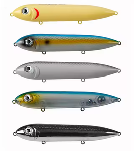 Nuevo OEM <span class=keywords><strong>pesca</strong></span> en el mar gran cosa flotante lápiz en blanco señuelo cebo transparente sin pintar embriones 20g/12,5 cm - Product Image 3