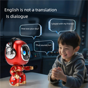 Jouets robots IA amusants et éducatifs, jouet IA d'apprentissage, prend en charge 66 langues avec histoires, musique, robots intelligents qui parlent et jouent, pour un cadeau d'anniversaire - Product Image 2
