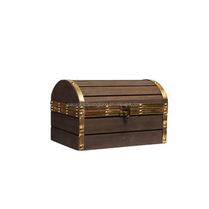 भूरे लकड़ी के उपहार प्राकृतिक लकड़ी शिल्प हस्तनिर्मित हरे रंग की ढक्कन बहु-कार्यात्मक कस्टम लोगो लकड़ी बॉक्स - Product Image 6