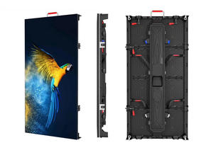 מסך מסך מסך תצוגה חיצוני זווית ישרה קיר מעוקל p10 חיצונית פרסום צבע מלא עמיד למים - Product Image 4