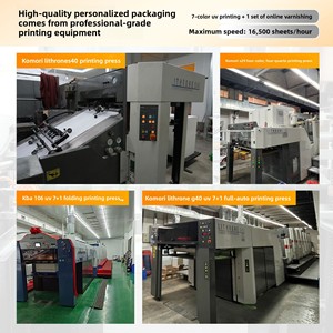 Cajas de regalo con impresión UV convexa y logotipo, personalizables con impresión a color para pequeños lotes, ideales para embalaje. - Product Image 4