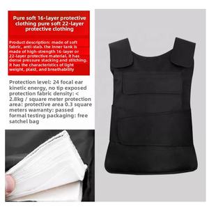 कारखाने थोक स्टैब-प्रूफ सामरिक सुरक्षा बनियान ऑक्सफर्ड कपड़े सवार सुरक्षा बेल्ट कंधे के कंधे की बनियान बाहरी गतिविधियों के लिए उत्कृष्ट - Product Image 4