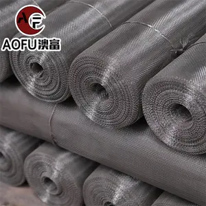 304 grade black stainless steel wire mesh sheets 30 mesh 304 stainless steel mosquito wire mesh net