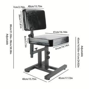 Chaise de travail multifonctionnelle Taidu <span class=keywords><strong>Tattoo</strong></span> avec accoudoir intégré, pliable, support de bras réglable, hauteur réglable, rotation à 180° - Product Image 1