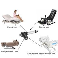 Actionneur linéaire à longue course pour fauteuil inclinable, à traction rapide, pour lit de massage, à tige poussoir, réutilisable et très vendu