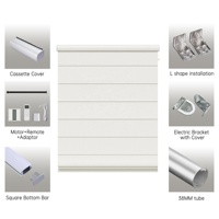 Tende a Rullo Verticali Smart Allbright, Oscuranti, Elettriche, Ecologiche, in Poliestere, Installazione Integrata, Stile Romano