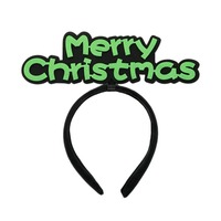 Serre-tête en feutre de Noël festif, accessoire de cheveux pour fêtes, design confortable, commandes personnalisées acceptées