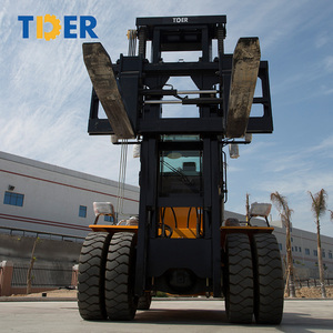 מעלית מזלג מיכל tder מעלית 25 טון סולר גדול מלגזה עם צמיגים כפולים - Product Image 4
