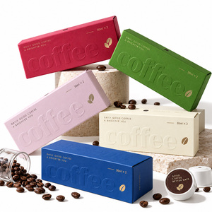 Emballage rigide en papier spécial avec logo personnalisé imprimé et estampage à chaud or pour boîte cadeau chocolat - Product Image 1
