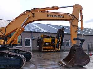 Excavatrice originale et d'occasion Hyundai 52 tonnes 520LC-9T grande pelleteuse d'occasion Hyundai 520 terrassement bon marché prix pour Offre Spéciale - Product Image 6