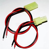 Mini Conector TAMIYA JST SM 4.5MM Micro-USB Macho Hembra para Uso Automotriz, Voltaje Nominal de 600V