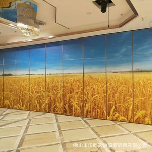 Solución de Partición MDF Operable Eléctricamente con Marco de Aluminio y Aislamiento Acústico para Espacios de Función Flexibles en Hoteles - Product Image 2