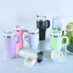 Cute 14oz Stainless Steel Insulated Vacuum Milk <strong>Tumbler</strong> with Straw Lid for <strong>Kids</strong> for School - Product Image 1