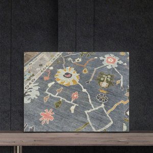 Tapis en laine géométrique de luxe moderne pour salon, décoration intérieure, grand tapis d'appoint pour table basse, utilisation automobile - Product Image 3