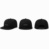 Casquette de baseball non structurée en coton à bord plat, brodée, personnalisable, vente en gros, style papa