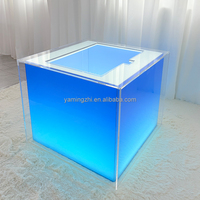 Comptoir de Bar en Acrylique Haut de Gamme Écologique Offres Spéciales Base Grand Piédestal de Table en Acrylique Meubles de Bar en Acrylique Robuste