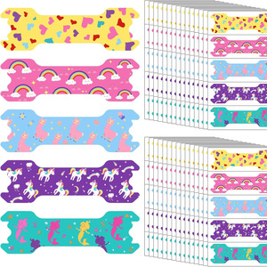 Manufacturer customizes logo cartoon nasal strips; makes cute, colorful, breathable, anti-snoring, and dilating nasal strips - Product Image 2