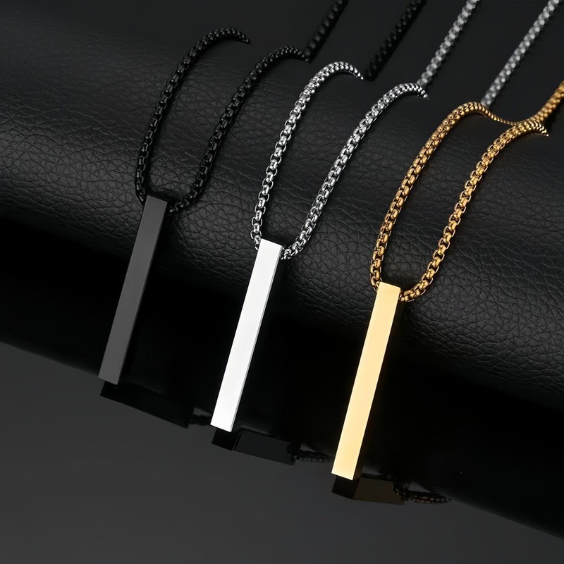 Stylish Titanium Steel Necklaces Bracelets Gold