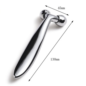 Rodillo Facial de Plata Exquisito en Oferta, Masajeador Corporal para la Cabeza y el Cuerpo - Product Image 2