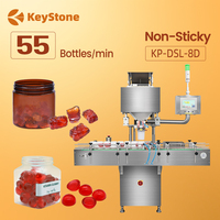 Machines de remplissage et d'emballage de bouteilles de bonbons gélifiés, Compteuse de bonbons gélifiés pour vitamines