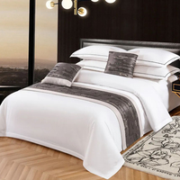 Ensemble de linge de lit délicat pur 100% coton couvre-lit double