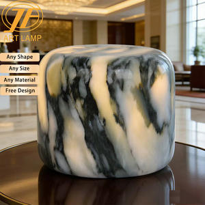 Lampe de table LED en marbre moderne pour salon, couloir, chambre à coucher, décoration créative - Product Image 3