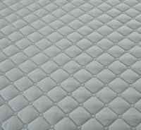 Usine personnalisé motif gratuit matelassé Patchwork coton blanc Queen Size ensemble de couvre-lit