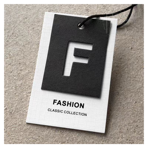 Etiqueta de ropa de lujo personalizada, etiqueta de plástico con logotipo de nombre, etiqueta de talla de ropa para bolsos y zapatos - Product Image 4