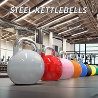 Kettlebell de compétition portable en acier 4kg-30kg pour l'entraînement de musculation des épaules - Unisexe Marque TW Nantong Meilleure vente
