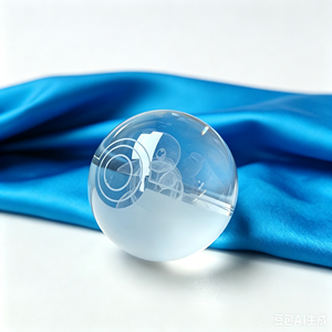 Bola de Cristal Luminosa de Alta Calidad con Diseño de Anime, Grabado Láser con Logotipo Personalizado, para Niños, Coleccionable Transparente - Product Image 6