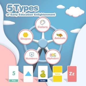 Tarjetas Flash educativas para bebés de 0 a 36 meses, blanco y negro, tarjeta de juego <span class=keywords><strong>ABC</strong></span> - Product Image 2