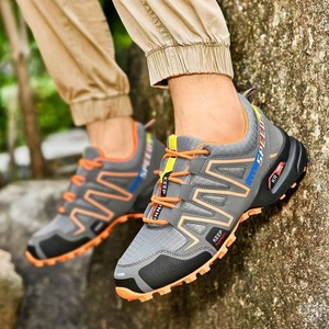 Zapatillas <span class=keywords><strong>de</strong></span> <span class=keywords><strong>Montaña</strong></span> para Hombre, Transpirables, con Cordones, Forro <span class=keywords><strong>de</strong></span> Malla Sólida, para Senderismo, Correr, con Suela <span class=keywords><strong>de</strong></span> Plástico - Product Image 4