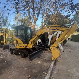 รถขุดโคมัตสึ PC35MR มือสอง รถขุดตีนตะขาบโคมัตสึ 3.5 ตัน พร้อมใบมีดดันดิน ราคาถูก รถขุดขนาดเล็กสำหรับขาย - Product Image 1