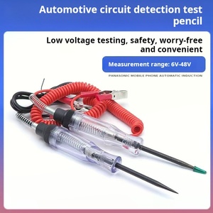 Hiển thị kỹ thuật số kiểm tra Bút đa chức năng thợ điện Công cụ 5-120V điện áp Tester với mùa xuân lớn - Product Image 3