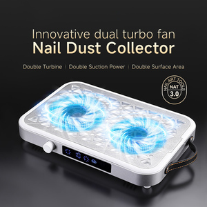 Aspirateur à poussière pour ongles sans balais 48W, 4000 tr/min, faible bruit, forte aspiration, 54 CFM, ABS PC, machine à vide pour salon - Product Image 2